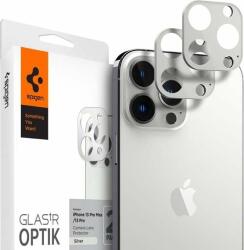 Spigen Sticla securizata Spigen pentru obiectivul camerei Spigen Optik Apple iPhone 13 Pro/13 Pro Max Argintiu [PACHET DE 2] (SPN2016SLV)