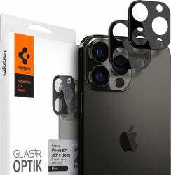 Spigen Set 2 folii sticla camera foto Spigen Optik compatibil cu iPhone 13 Pro/13 Pro Max Black (SPN1983BLK)
