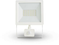 Asalite LED Fehér Reflektor Slim 50W 4500K (4500 lumen) + Mozgásérzékelő Szenzor (ASAL0298)