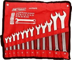 AWTools Trusa chei, set complet, 12pcs / 8mm-24mm / AW Tools- AW39815 (AW39815)