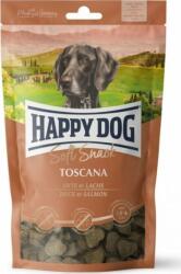 Happy Dog Soft Snack Toscana, gustare pentru câini adulți, rață și somon, 100g, plic (HD-8864)