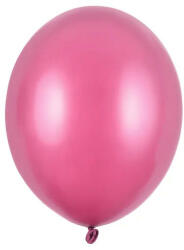 Partydeco Strong Latex lufi 11" (28cm) metál, Hot Pink, Magenta 50db/cs (LUFI932616)