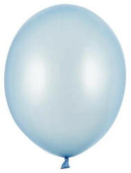 Partydeco Strong lufi 11" (28cm) metál babakék, 50db/cs (LUFI753706)