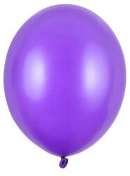 Partydeco Strong lufi 11" (28cm) metál Lila, 50db/cs (LUFI985838)