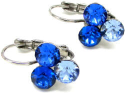 XENA TRIPLA XENA fülbevaló - 10 mm (kék variáció) (2023092602)