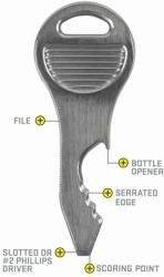 Nite Ize Pandantiv, micro QuickEye instrument de otel (KMTQK-11-R3) (KMTQK-11-R3)