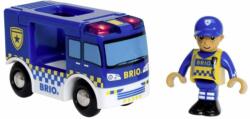 BRIO Furgoneta de poliție Brio (33825) Trenulet