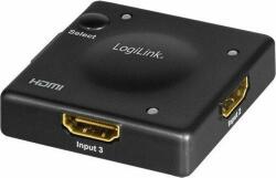 LogiLink LogiLink Switch HDMI 3x1-port, 1080p/60Hz, Mini, HDCP, CEC (HD0041)