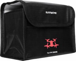 SUNNYLiFE Carasca 3 baterii SunnyLife, pentru Dji Fpv Combo, ignifuga, negru (SB6373)