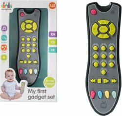 Askato Telecomanda cu baterii pentru copii, Askato, Invatarea numerelor in 3 limbi, Multicolor (346311)