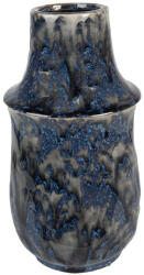 Clayre & Eef Vaza flori ceramica albastra 13x25 cm (6CE1571M)