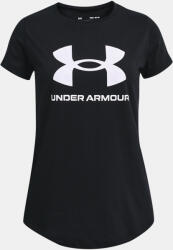 Under Armour UA G Sportstyle Logo SS Tricou pentru copii Under Armour | Negru | Fete | 122