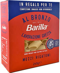 Barilla Paste Mezzi Rigatoni, Barilla, 240 g (8076809584456-5750)