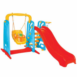 Pilsan Centru de joaca Pilsan Cute Slide and Swing Set (PL-06-141) - jucariafavorita