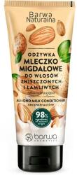 Barwa Balsam pentru păr deteriorat și uscat, cu lapte de migdale - Barwa Natural Almond Milk Conditioner 200 ml