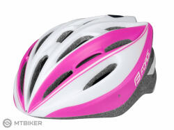 FORCE Tery kerékpáros sisak fehér/rózsaszín (54-58 cm)