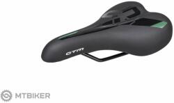 CTM Twister nyereg, 160 mm, fekete/olíva