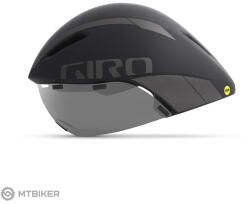 Giro Aerohead MIPS sisak, Matte Black/Titanium (L (59-63 cm))