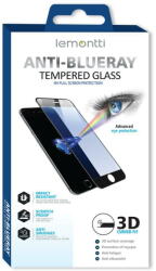 Lemontti Folie Sticla Full Fit Anti-BlueRay iPhone 14 Pro Black (9H, 0.33mm) (LFSFFABI14PBK) - vexio