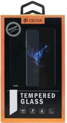 DEVIA Folie Frame Sticla Temperata Samsung Galaxy S21 Black (1 fata Anti-Shock, 2.5D, 0.26mm, 9H) (DVFFSTS21BK) - vexio