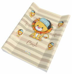  Babastar puha 2 ékes pelenkázó lap 50*70 cm - Beige oroszlán