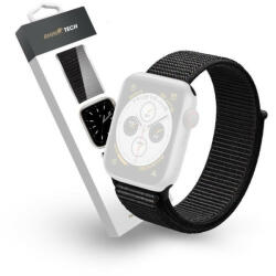 RhinoTech Strap Magic Tape az Apple Watch 42/44/45/49mm-es órájához, fekete színű (RTACC415)