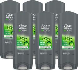 Dove Men + Care Extra Fresh tusfürdő, 6x250 ml (6x8720181313431)