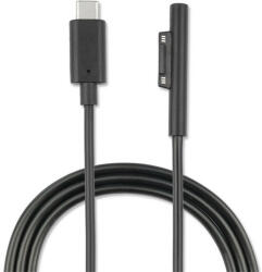4smarts USB-C - Microsoft Surface kábel, 5A, 1m, fekete (4S468683)