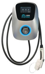 Zopoise ZB04 E022KBC - 22kW AC Wallbox - elektromos autó fali töltő | 22kW - 3x32A | Type 2 kábel | App. & RFID kártyás vezérlés