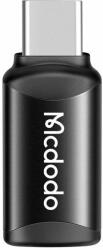 Mcdodo Адаптер Mcdodo OT-7700, Lightning към USB-C, черен (OT-7700)