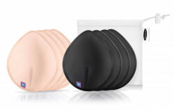  Lansinoh mosható melltartóbetét 2x4db - mosózsákkal (4db testszínű + 4db fekete) - baby-life