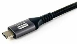 Equip Cablu Equip - 128382 (USB4 Gen2x2, cablu A la A, masculin/feminin, 4K/60Hz, 20Gbps, PD 100W, 2m) (128382)