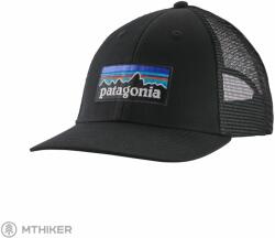 Patagonia P-6 Logo LoPro Trucker Hat sapka, fekete