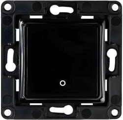 Shelly Comutator de perete 1 buton (negru) (3800235266168)