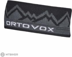 ORTOVOX Peak Headband fejpánt, Black Raven ()