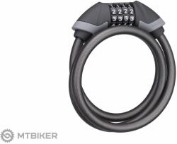 CTM CODE kábelzár kódhoz, 1200/12 mm, matt fekete/szürke (15x1500 mm)