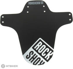 RockShox AM Fender első sárvédő, fekete/ezüst-fehér árnyékolt nyomat