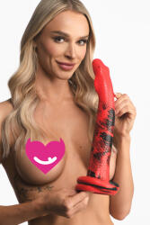 Creature Cocks King Cobra Long Silicone Dong Large 14" Red Dildo