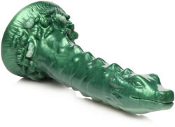 Creature Cocks Cockness Monster Lake Creature Silicone Dildo Green Dildo
