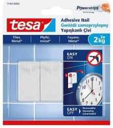 tesa 77762-00000 Kétoldalú ragasztó - Fehér (2db / csomag) (77762-00000-00) (77762-00000-00)