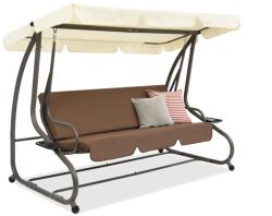 Garden Point Метална градинска люлка Roma Garden Point кафява (GAP374)