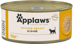 Applaws 24x156g Applaws hús-/hallében nedves macskatáp-csirkemell
