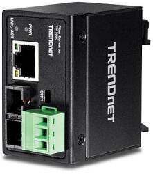 TRENDnet Konverter Industrial 100Base-FX SC 2KM IP 30 (TI-F10SC) (TI-F10SC)
