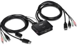 TRENDnet TK-220DPI Displayport 2-port KVM Switch (TK-220DPi) (TK-220DPi)