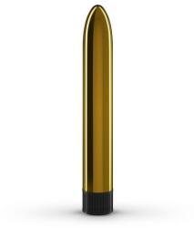 Crushious Vibrator Clasic Auriu Neintimidant Discret cu Vibratii Ajustabile de la Murmur la Trepidatii Puternice Vibrator