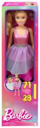 Mattel Papusa in tinuta roz, Barbie, 71 cm, HJY02