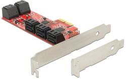 Delock PCI Expr Card 10x SATA III int +Low Profile (89384) (89384)