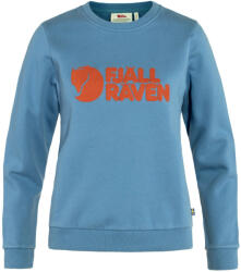Fjällräven Logo Sweater W női pulóver S / kék/narancs