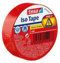 tesa (56192-00013-22) Szigetelőszalag Piros (H x Sz) 10 m x 15 mm 1 db (56192-00013-22) (56192-00013-22)