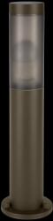 EGLO 900986 | Helsinki Eglo álló lámpa 45cm mozgásérzékelő 1x E27 IP44 rozsdabarna, áttetsző fekete (900986)